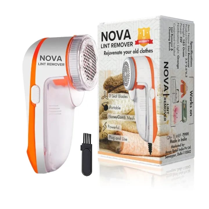 Nova Lint Remover - Electric - Wool and Fabrics