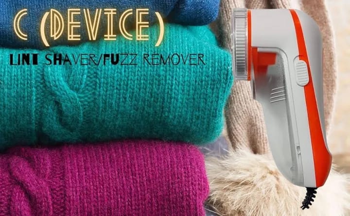 Nova Lint Remover - Electric - Wool and Fabrics