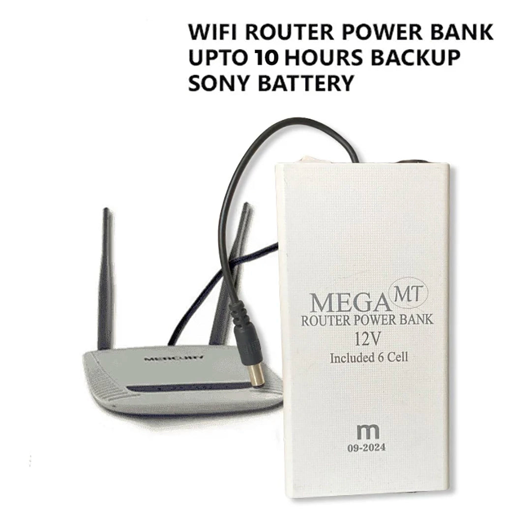 12W WiFi Router Power Bank UPS