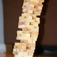 Classic Jenga Wooden Stacking Tower Board Game for Kids & Adults