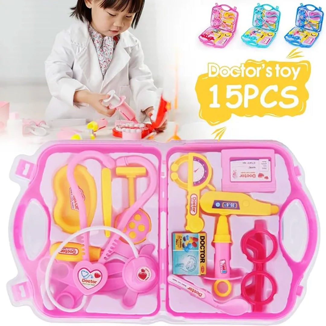 Play Doctor Set for Kids with Case