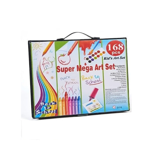 168-Piece Complete Art Set for Kids