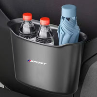 Car Black Interior Organizer & Hanging Trash Can