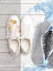 Shoe wash bag with cleaning fibers: Gentle on sneakers & sneakers in the washing machine