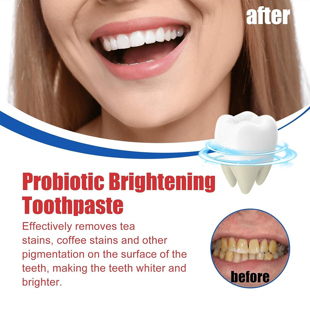 SP6 Probiotic Whitening Toothpaste | Fluoride-Free | 100g
