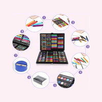 168-Piece Complete Art Set for Kids