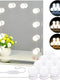 Vanity Light LED Bulbs for Makeup Mirror Stand 10 Bulbs with 3 Light Modes
