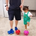 Flying Saucer Magic Deformation Ball with LED Light Flying Toy for Kids
