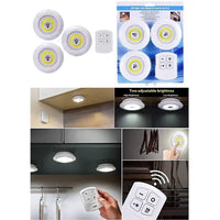3-Piece Wireless Smart LED Under-Cabinet Light Set