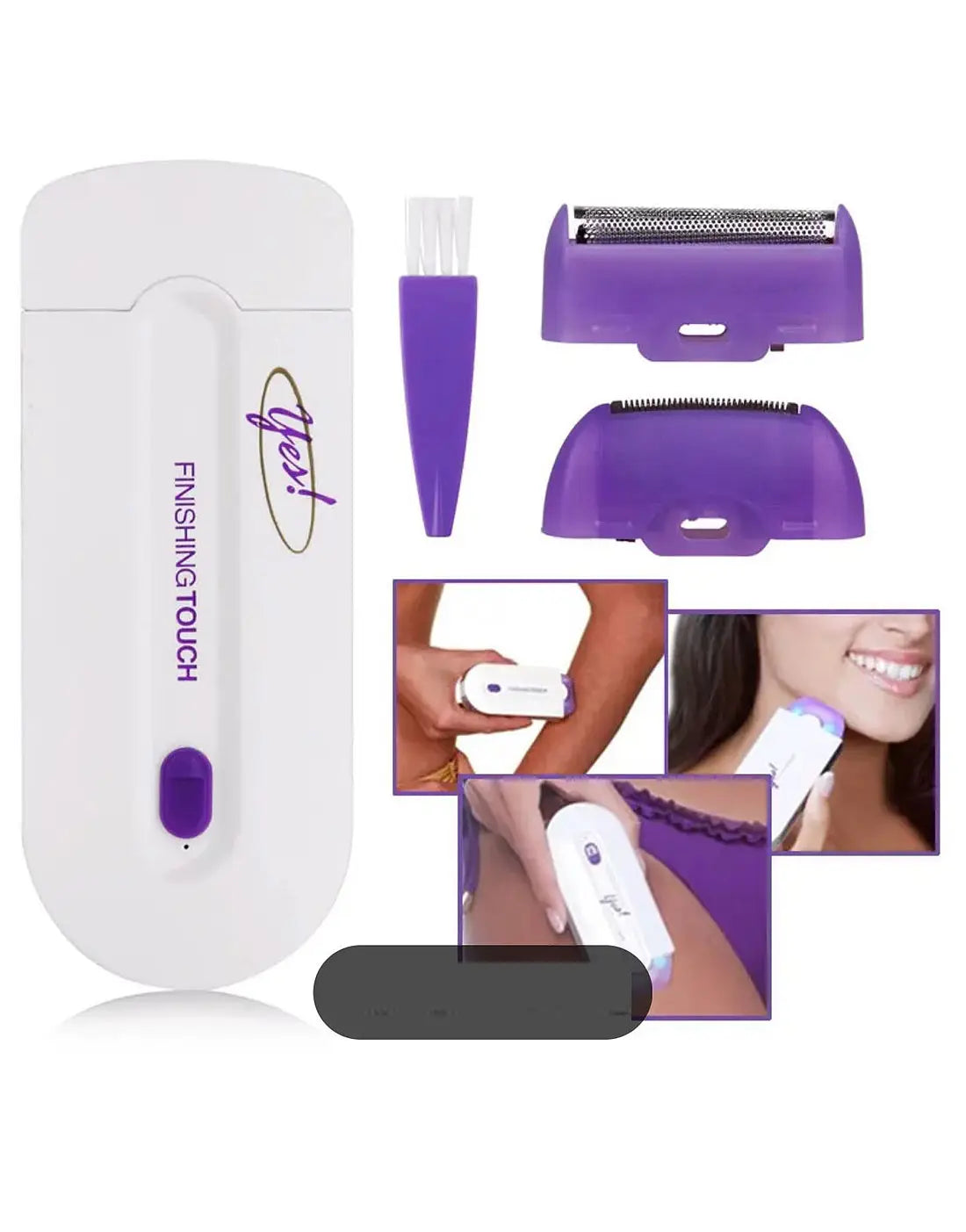 Rechargeable Yes Finishing Touch Hair Removal Machine