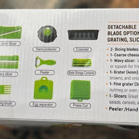 16 Pcs Veggie Slicer, Multi-Purpose Vegetable chopper