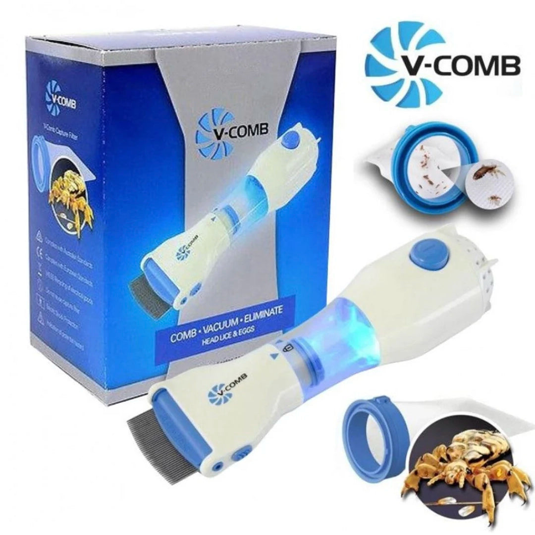 V-Comb Electric Head Lice Removal Comb